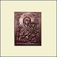 Икона «Тихвинская Богоматерь»